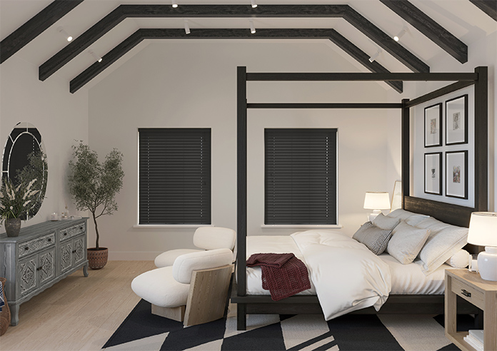 Ecowood, True Black Satin - Venetian Blind - Image 12